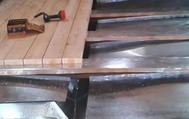 Из чего лучше сделать полы в каркасной бане. Обзор материалов, особенности работы с каждым вариантом