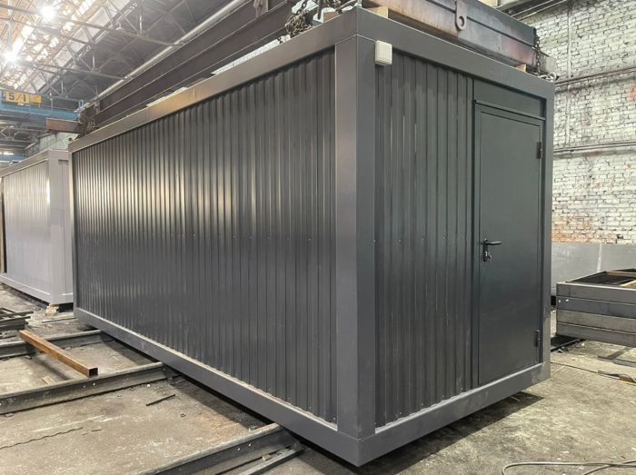 Блок-Контейнер для приема пищи №4 с туалетом