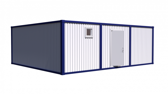 Модульное здание РС-М02 с тамбуром и сантехническим помещением