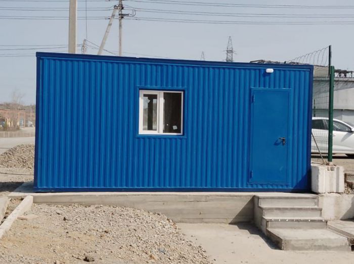 Бытовое помещение контейнерного типа (КПП №2)