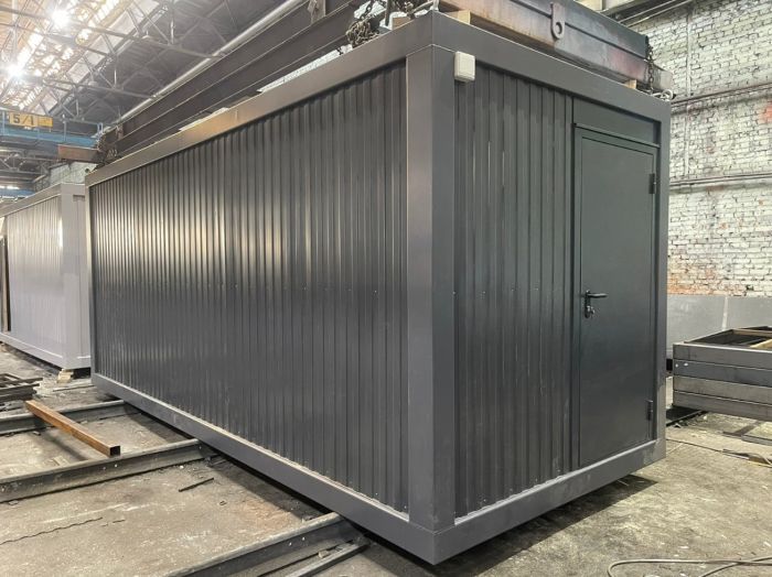 Блок-Контейнер с тамбуром (8 метров)